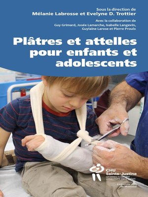 cover image of Plâtres et attelles pour enfants et adolescents
